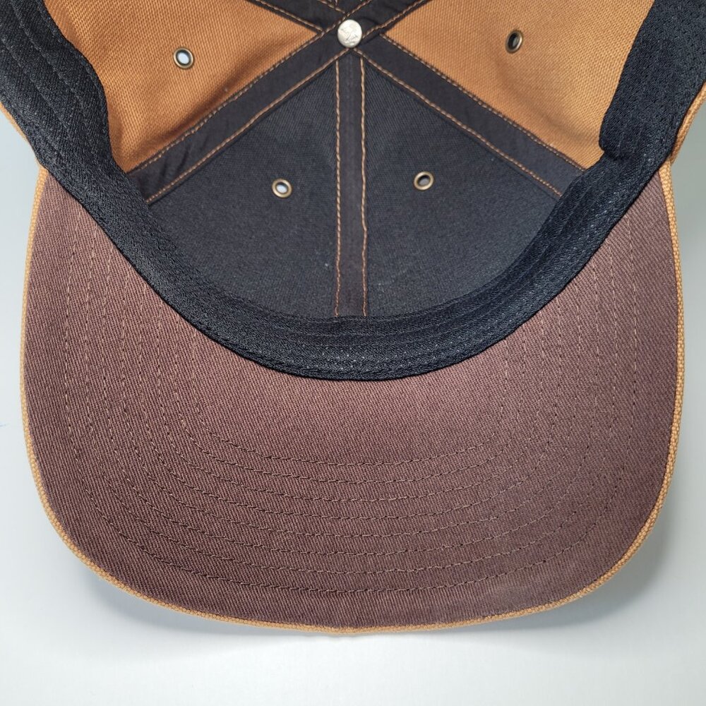 47 Brand Miami Marlins Hat Carhartt x '47 Mens Brown Adjustable Cap MLB Baseball - Picture 9 of 14